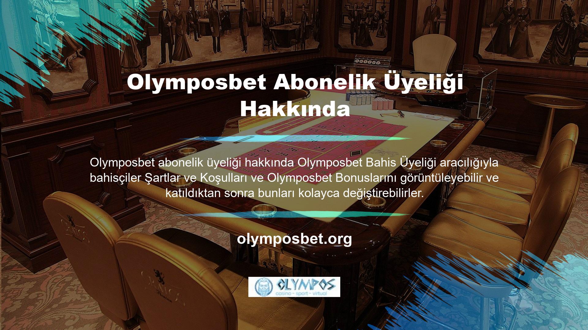 Olymposbet bunun bilincinde olup mevcut adresi üzerinden kullanıcılarına çeşitli bonuslar ve promosyonlar sunmaktadır